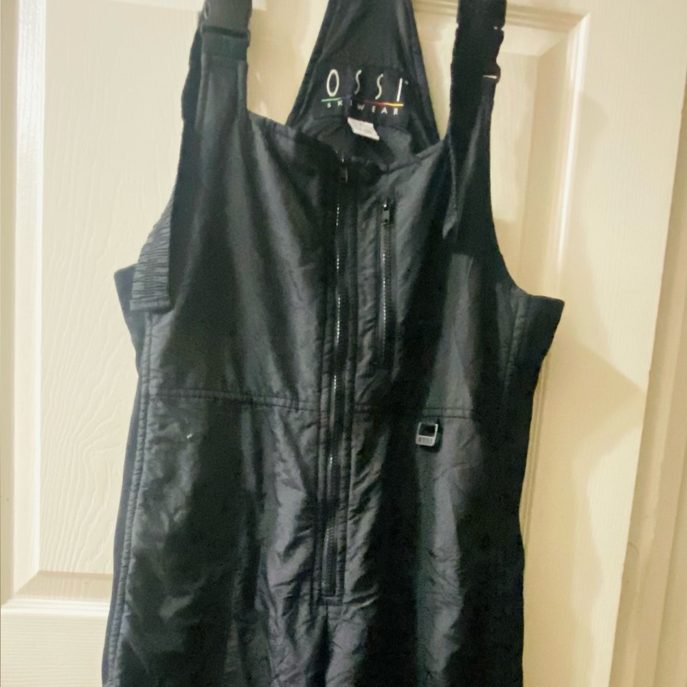 OSSI Skiwear Snow Black Bib Overalls S - Picture 5 of 7